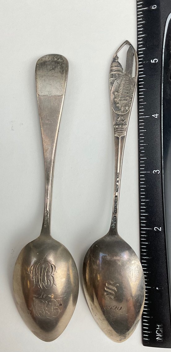 Image for American Sterling Silver Souvenir Spoons