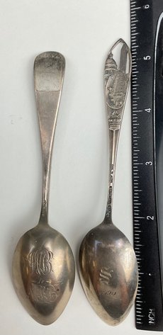 Image for American Sterling Silver Souvenir Spoons
