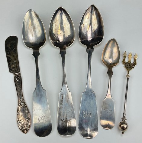 Image for American Coin Silver Flatware