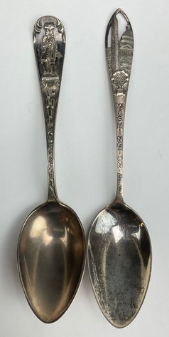 Image for American Sterling Silver Souvenir Spoons