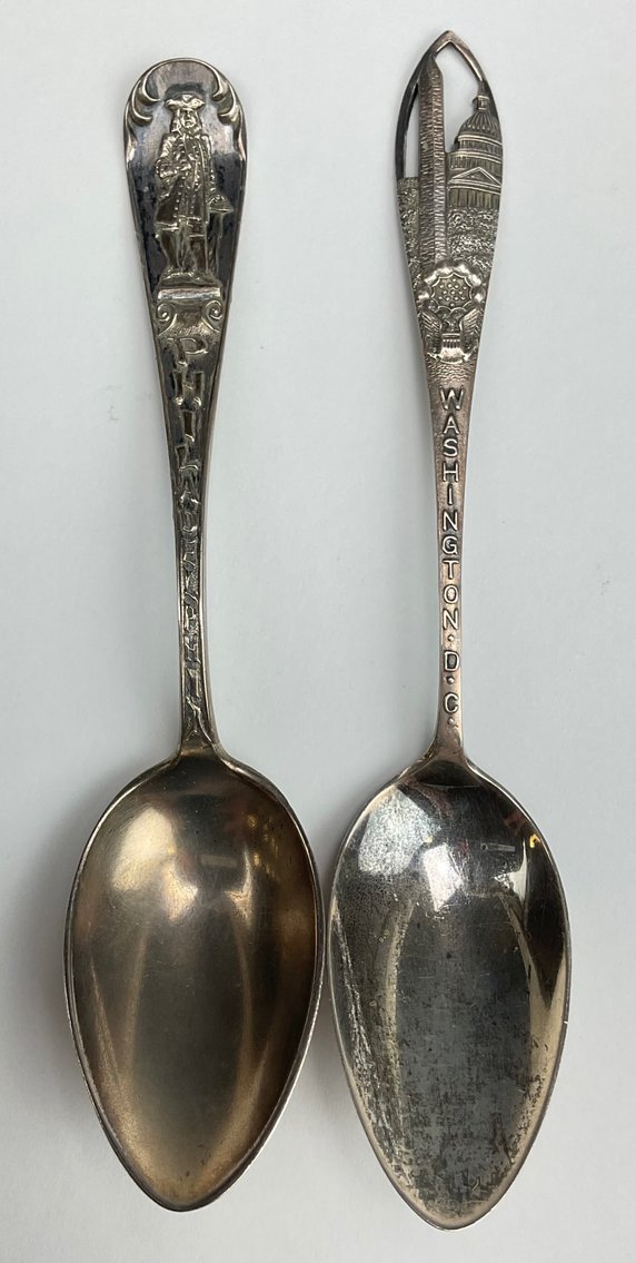 Image for American Sterling Silver Souvenir Spoons