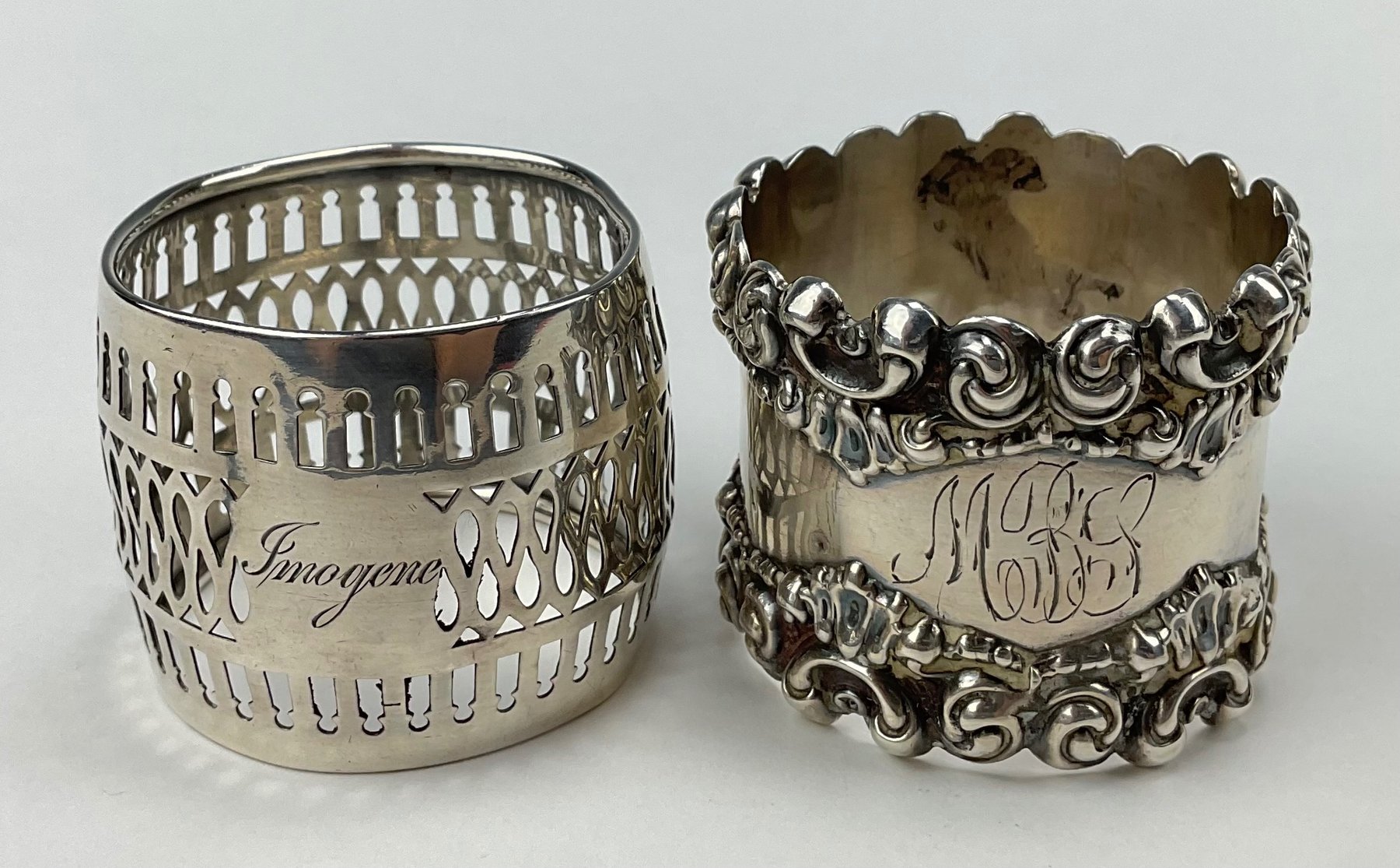 Image for Sterling Silver Napkin Rings