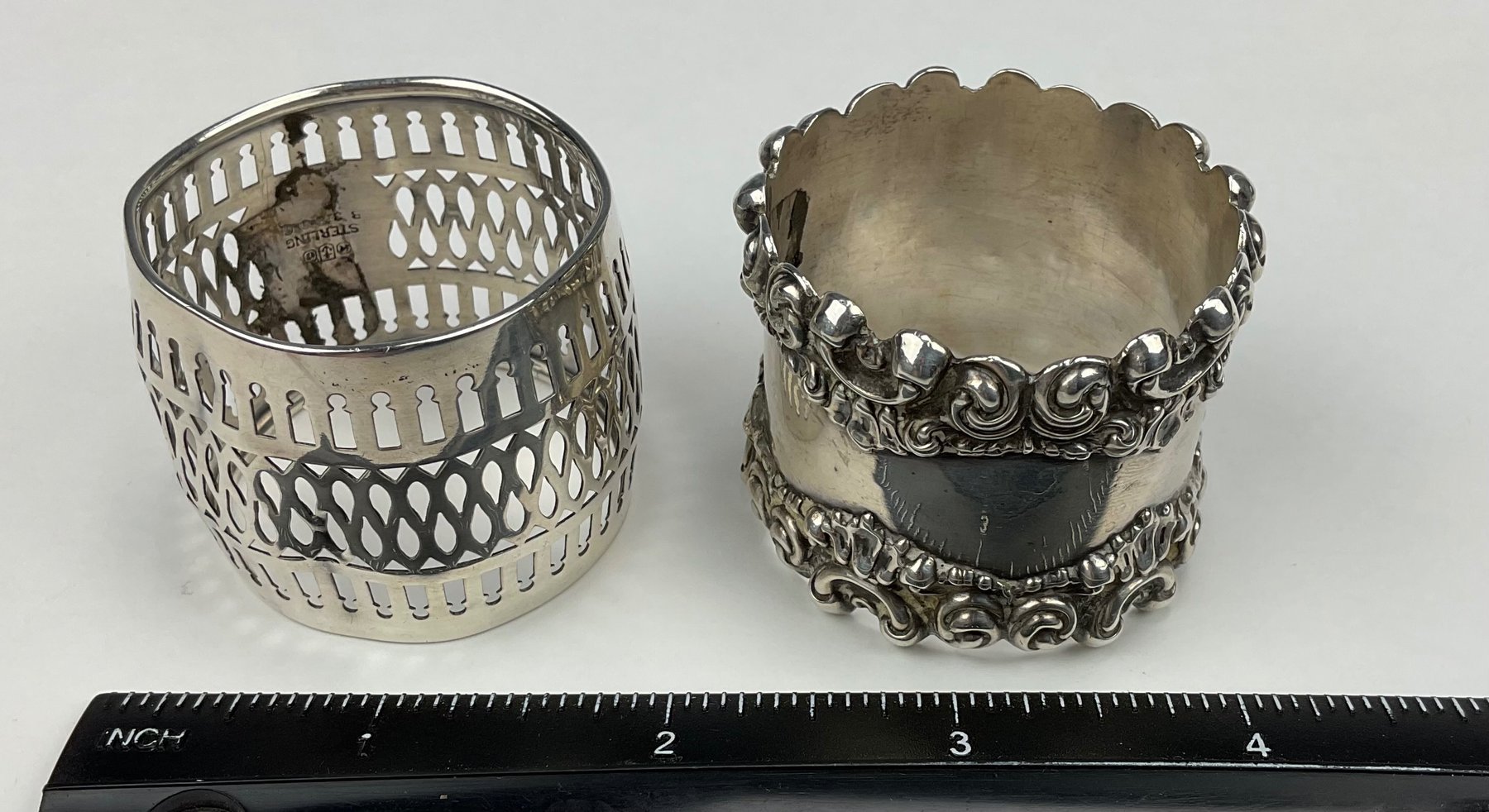 Image for Sterling Silver Napkin Rings