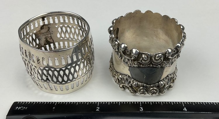 Image for Sterling Silver Napkin Rings