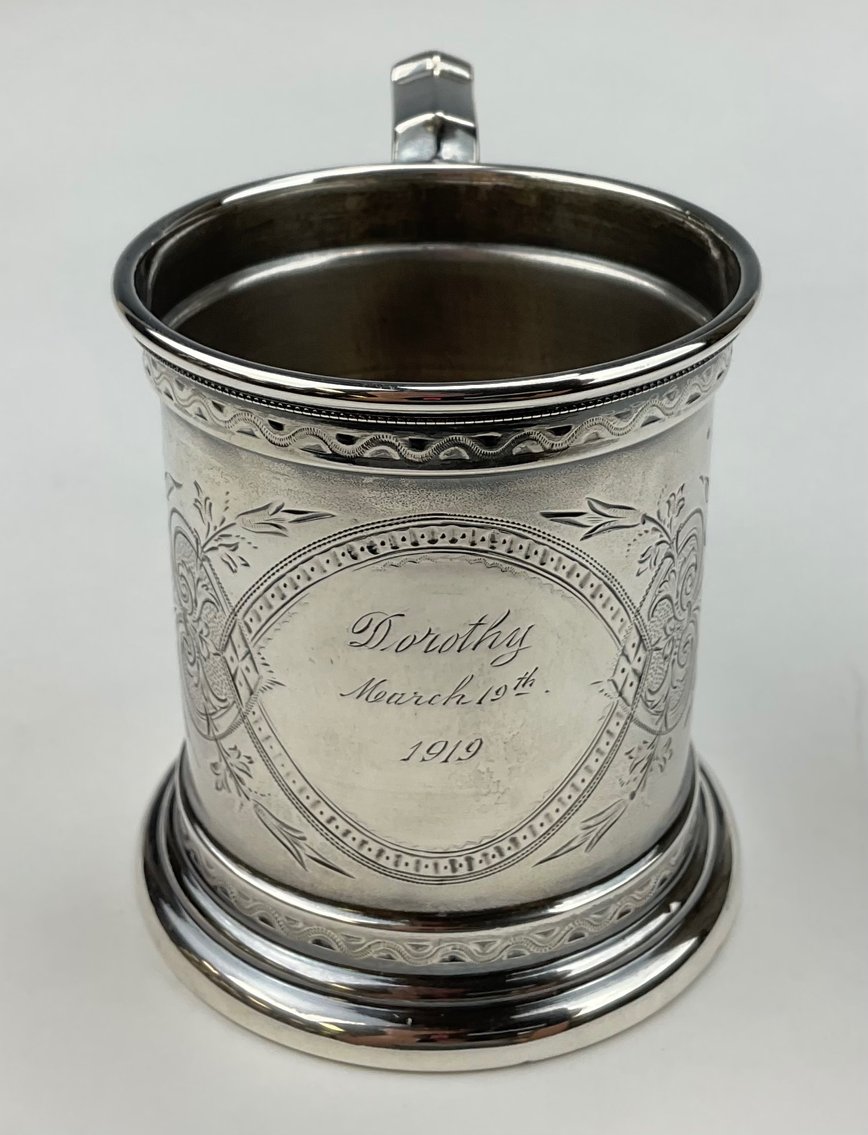 Image for Robbins, Clark and Biddle Sterling Silver Mug