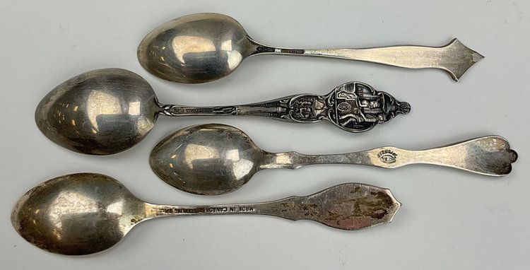 Image for American and Canadian Sterling Silver Souvenir Spoons