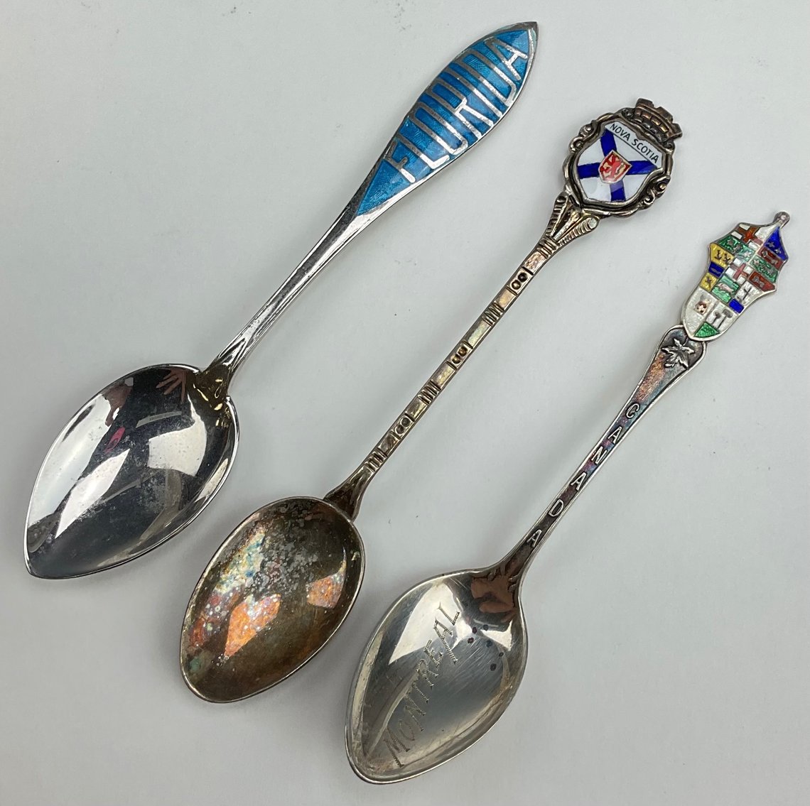 Image for American and Canadian Sterling Silver Souvenir Spoons