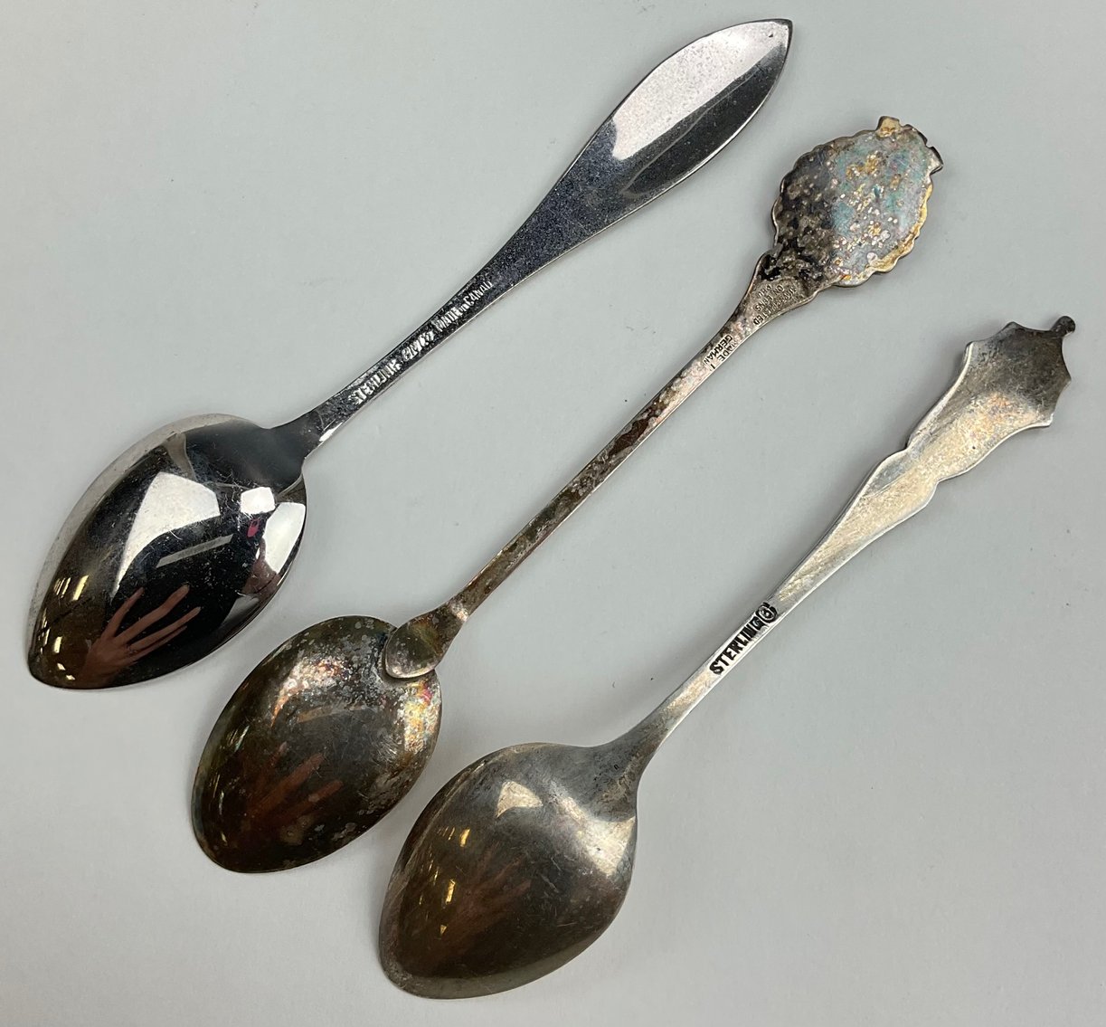 Image for American and Canadian Sterling Silver Souvenir Spoons