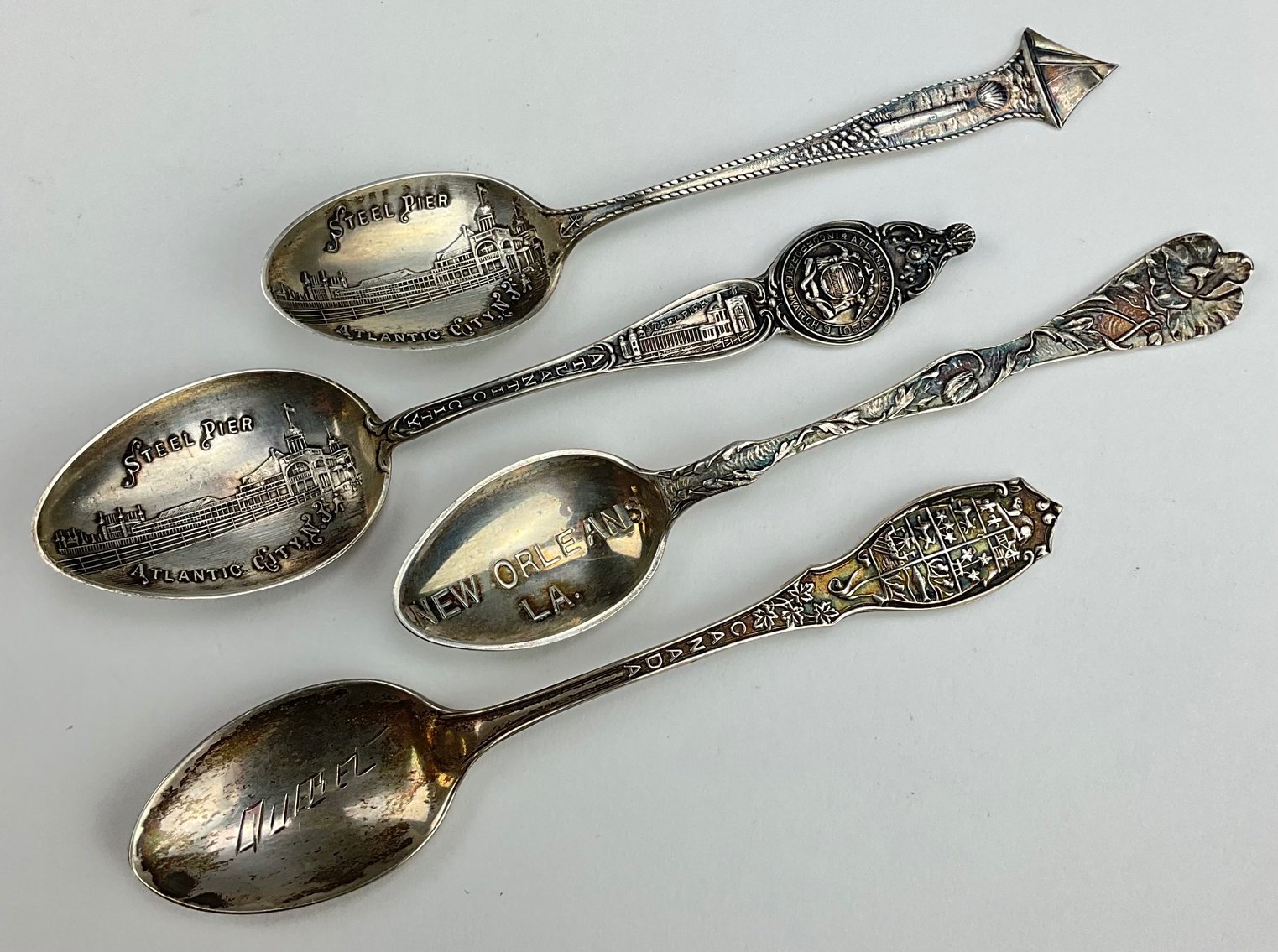 Image for American and Canadian Sterling Silver Souvenir Spoons