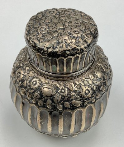 Image for Tiffany Sterling Silver Tea Caddy