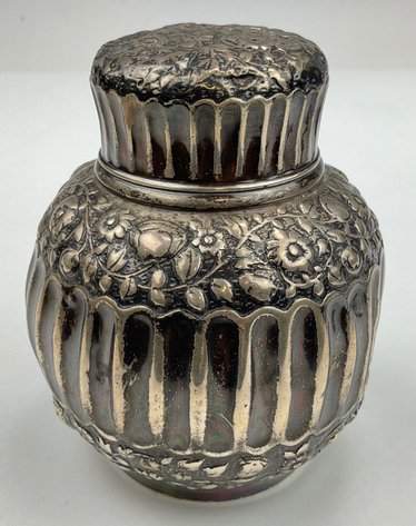 Image for Tiffany Sterling Silver Tea Caddy