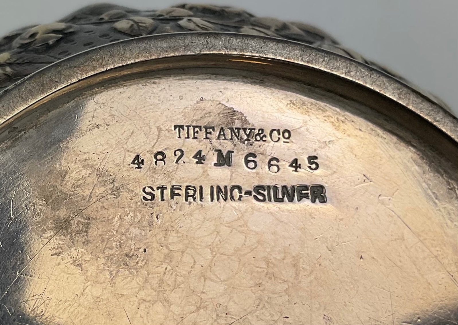 Image for Tiffany Sterling Silver Tea Caddy