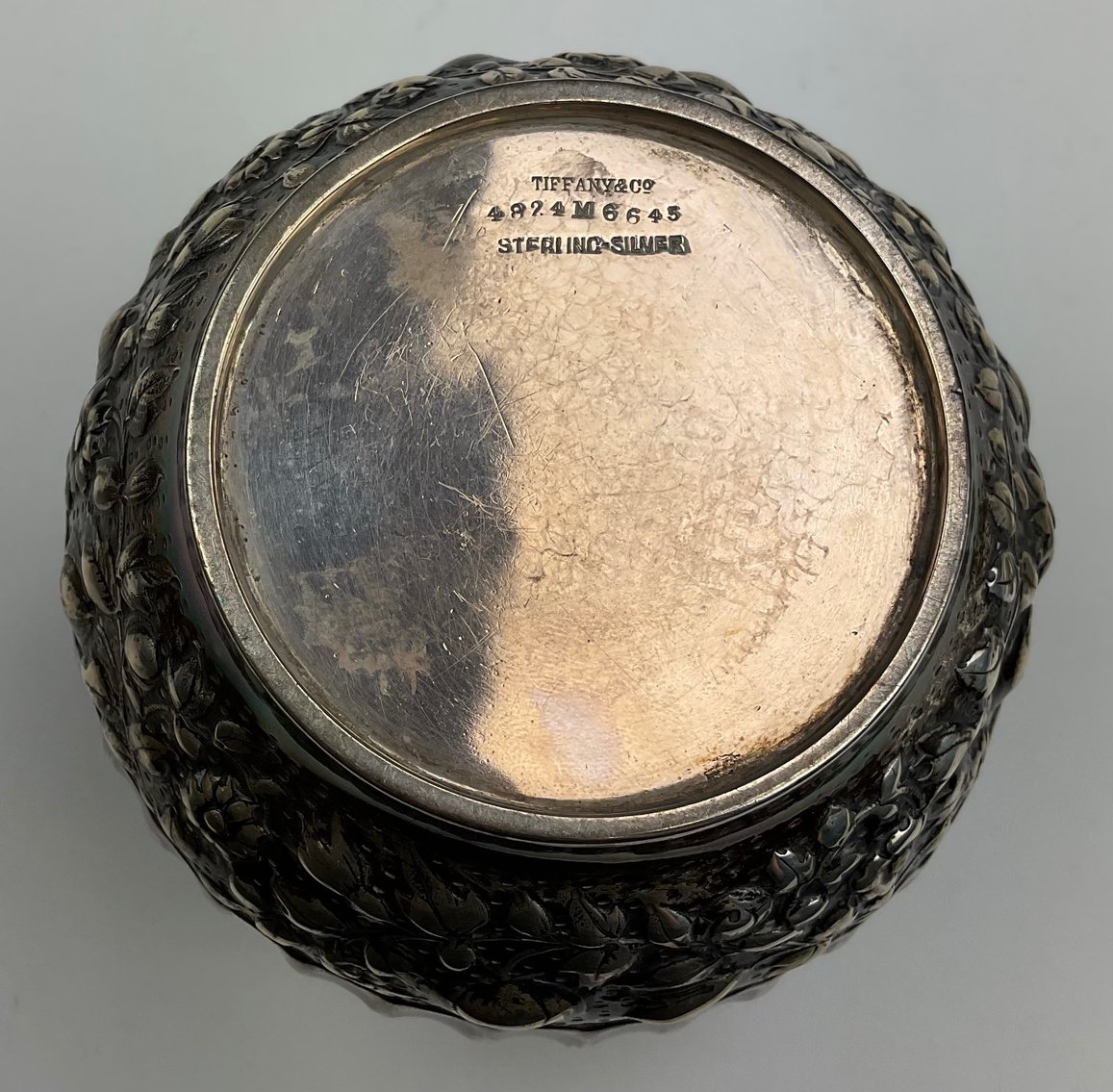 Image for Tiffany Sterling Silver Tea Caddy