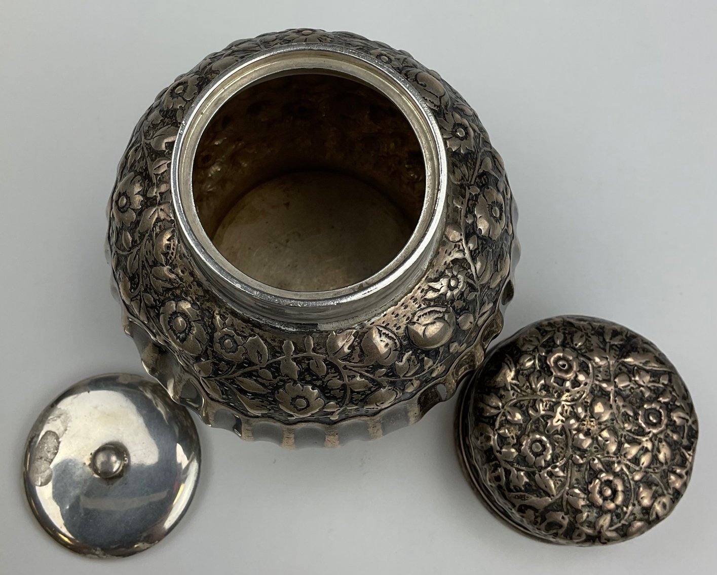 Image for Tiffany Sterling Silver Tea Caddy