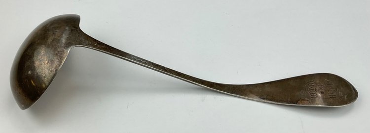 Image for Farrington and Hunnewell American Coin Silver Punch Ladle