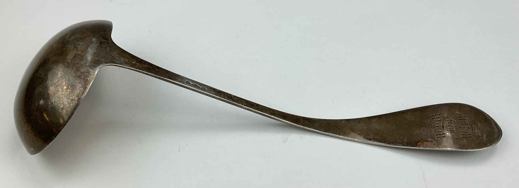 Image for Farrington and Hunnewell American Coin Silver Punch Ladle