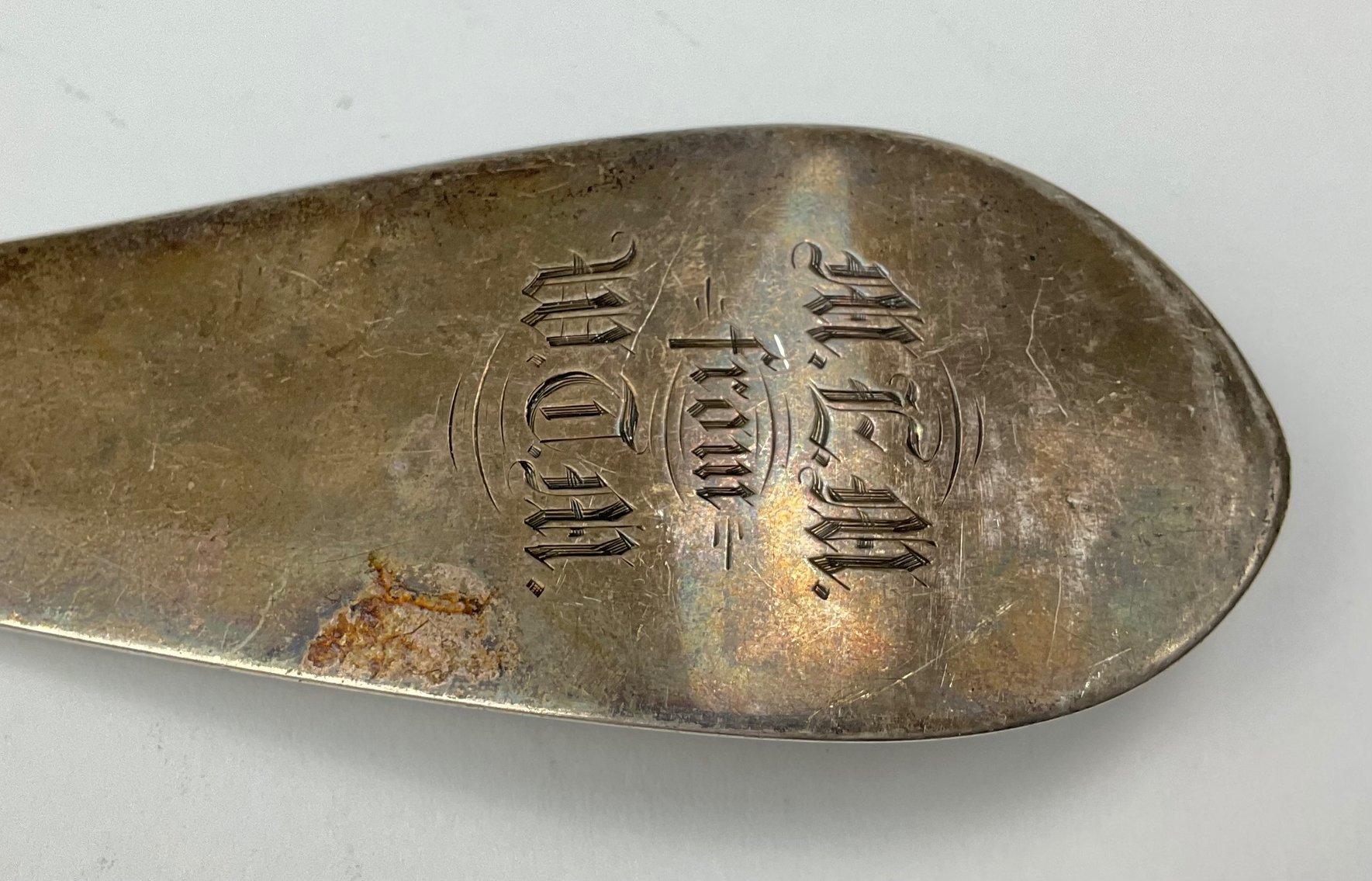 Image for Farrington and Hunnewell American Coin Silver Punch Ladle