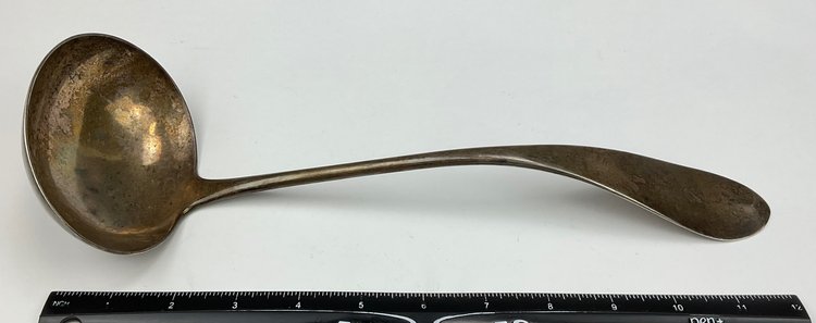 Image for Farrington and Hunnewell American Coin Silver Punch Ladle