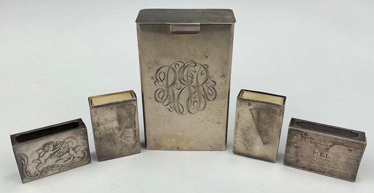 Image for Sterling Silver Matchbox Covers