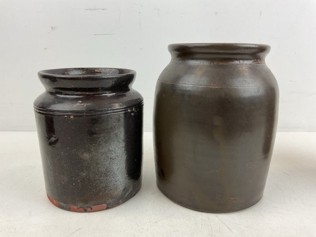 Image for Stoneware Crocks & Pitcher