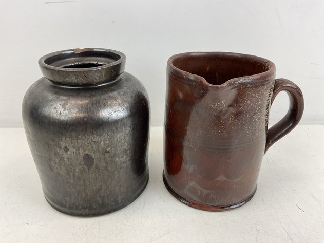 Image for Stoneware Crocks & Pitcher