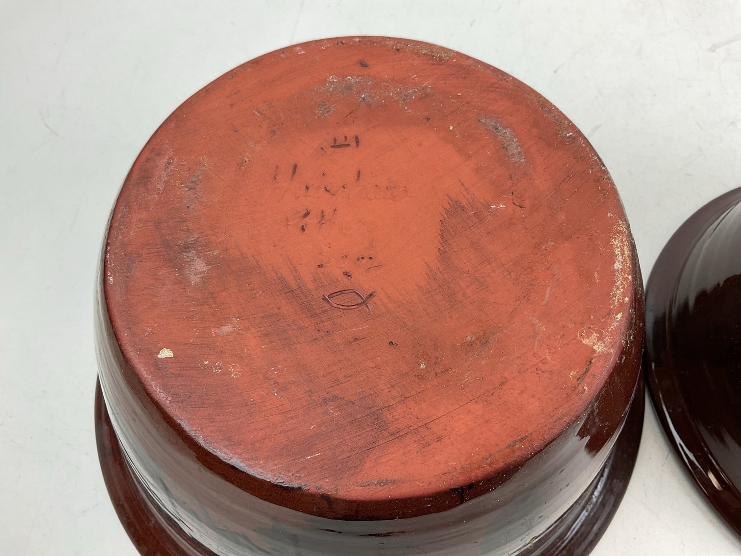 Image for Redware Mixing Bowls
