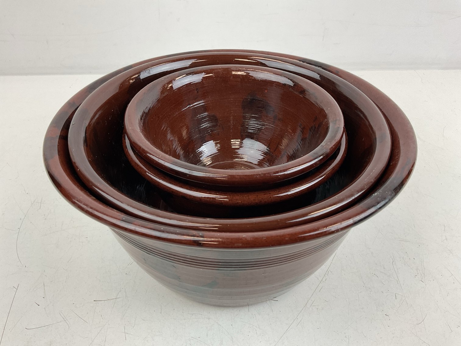Image for Redware Mixing Bowls