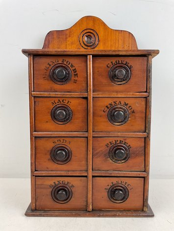 Image for Antique Spice Cabinet