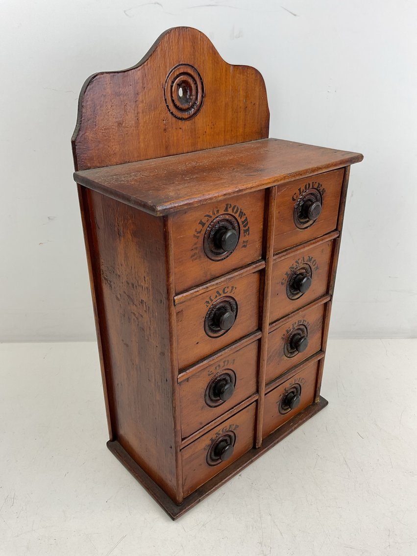 Image for Antique Spice Cabinet