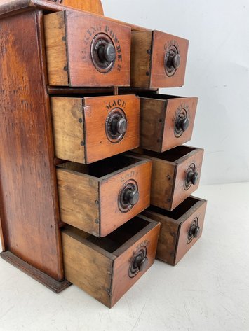Image for Antique Spice Cabinet
