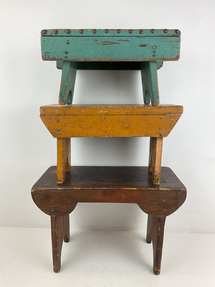 Image for Primitive Wooden Stools