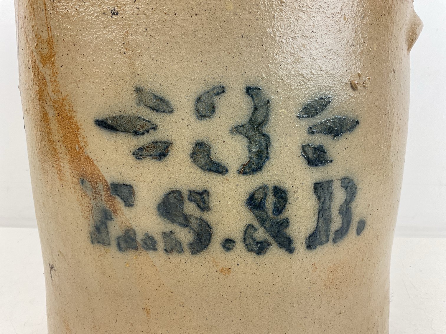 Image for Elverson, Sherwood & Barker Stoneware Crock