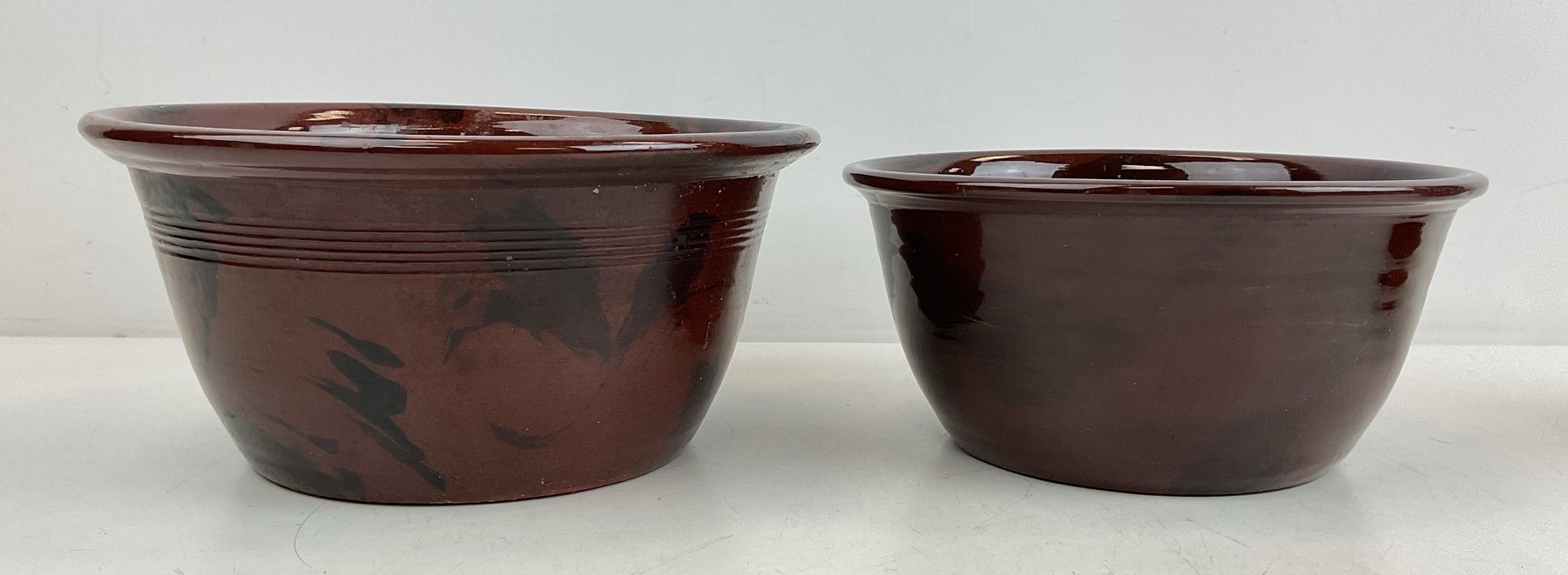 Image for Redware Mixing Bowls