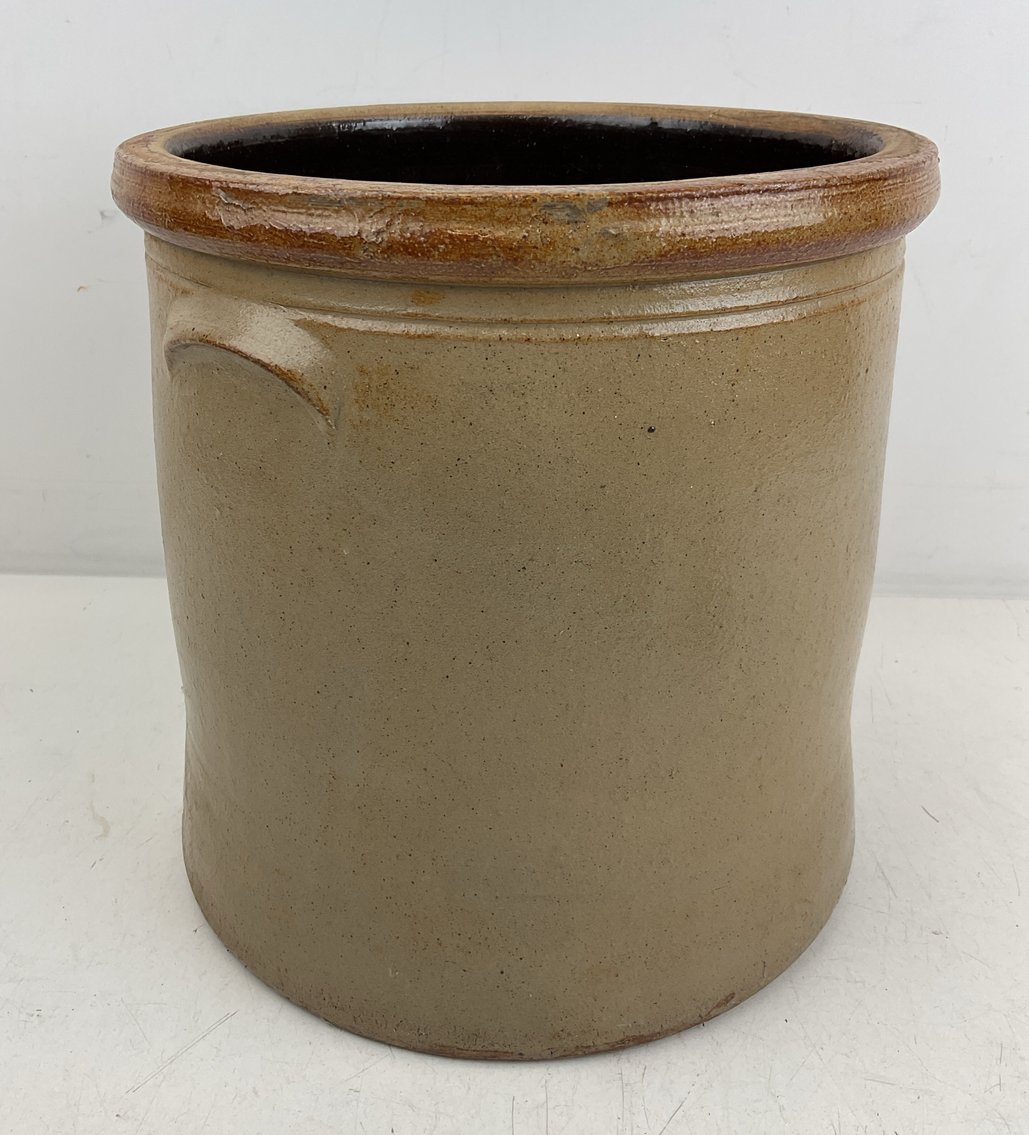 Image for Elverson, Sherwood & Barker Stoneware Crock