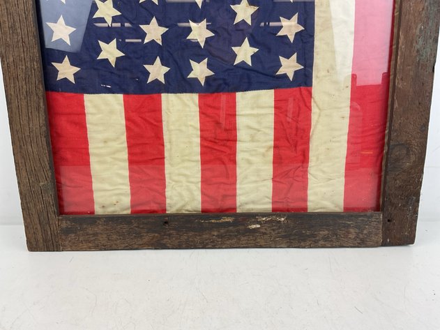 Image for Framed 48-Star American Flag
