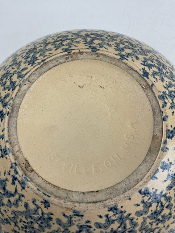 Image for Roseville Spongeware Bowl