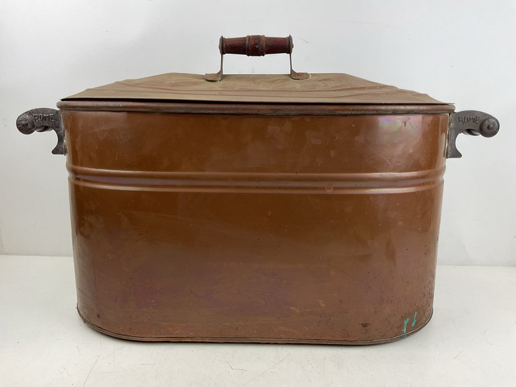 Image for Antique Copper Wash Boiler
