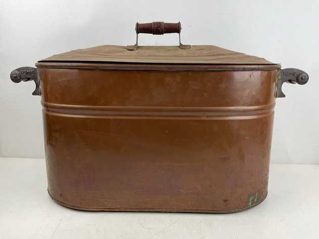 Image for Antique Copper Wash Boiler