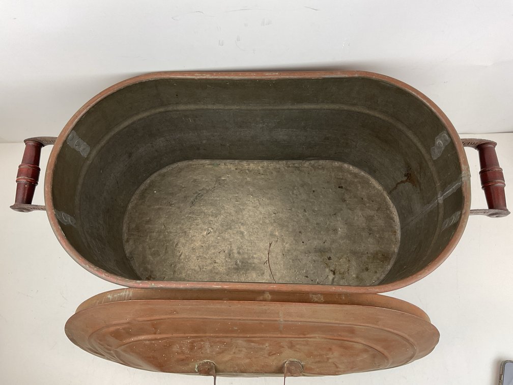 Image for Antique Copper Wash Boiler