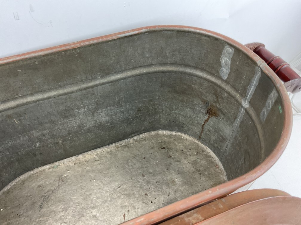 Image for Antique Copper Wash Boiler
