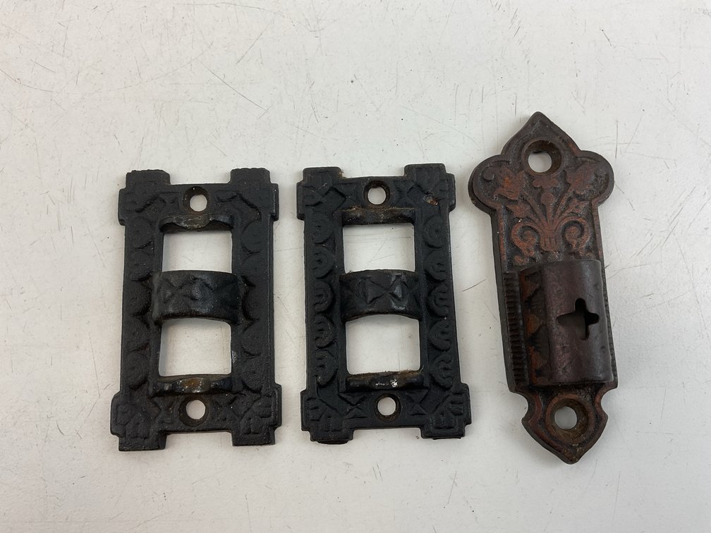 Image for Cast Iron Sconces and Door Lock