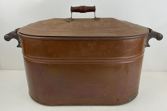 Image for Antique Copper Wash Boiler