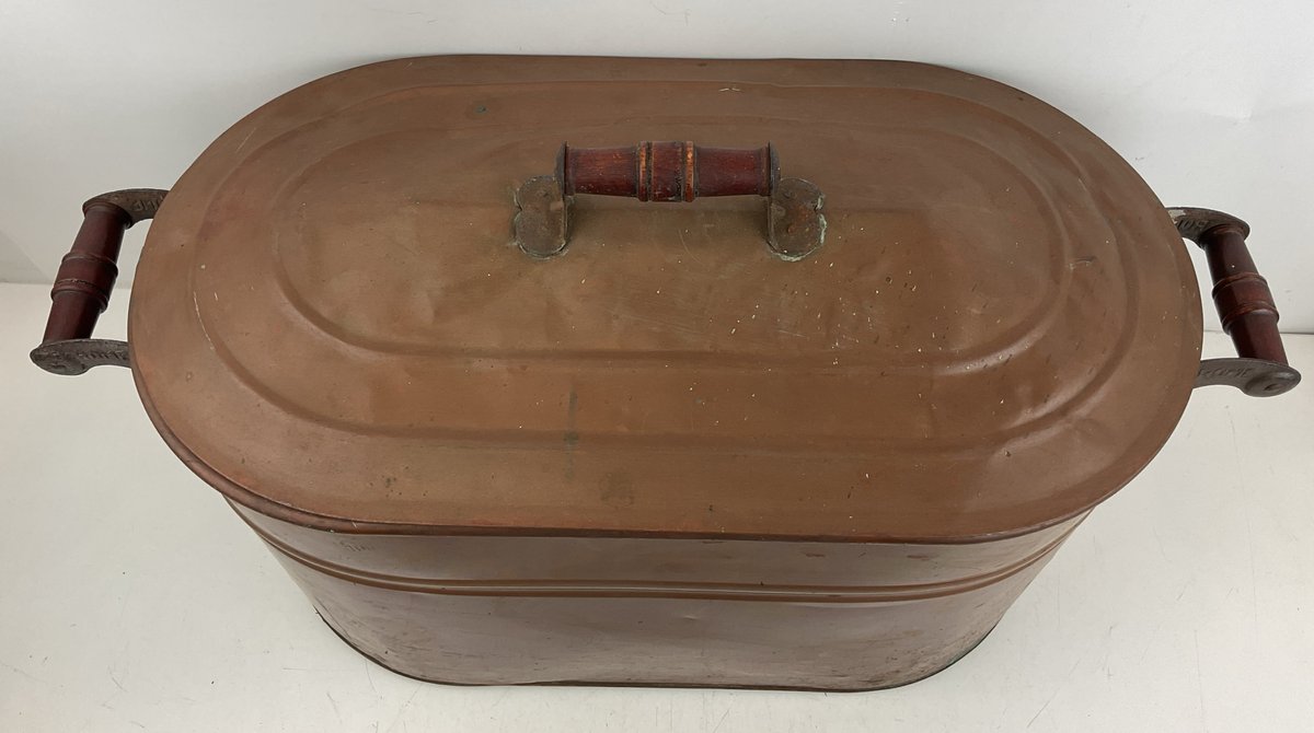 Image for Antique Copper Wash Boiler
