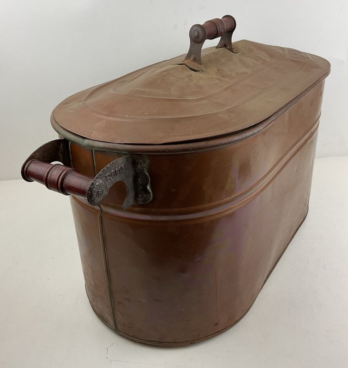 Image for Antique Copper Wash Boiler