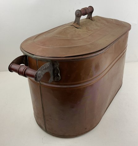 Image for Antique Copper Wash Boiler