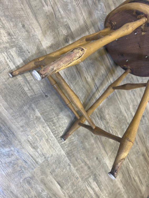 Image for Windsor-Style Bow-Back Bar Stools