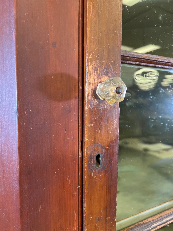 Image for Antique Corner Cabinet