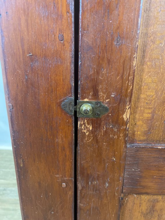 Image for Antique Single-Door Wooden Cupboard