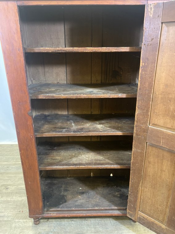 Image for Antique Single-Door Wooden Cupboard