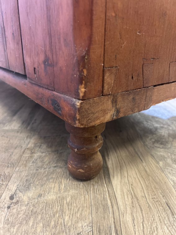 Image for Antique Single-Door Wooden Cupboard